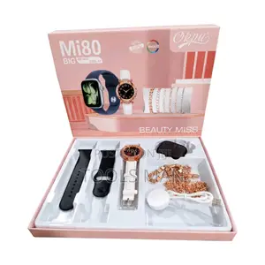 Okpu Mi80 Beauty Miss Smart Watch Gift Set New Sealed