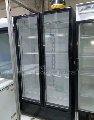 Side by Side Mirror Display Fridge