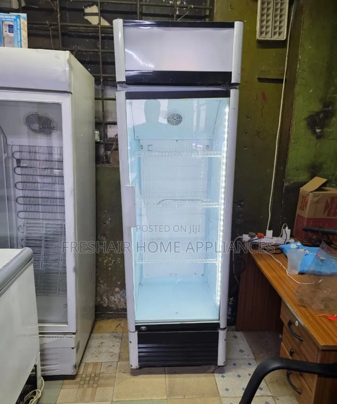 White Canopy Display Fridge