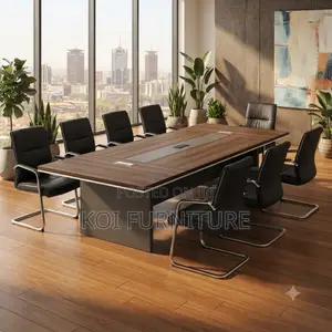 Boardroom Table; 3 Meters Heavy Capacity Office Boardroom Table