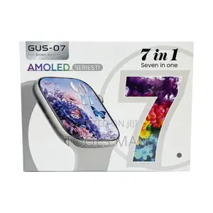 GUS-07 Series 11 AMOLED Smart Watch 7-in-1 Gift Set