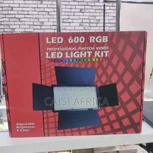 LED 600 RGB Professional Photo Video LED Light Kit
