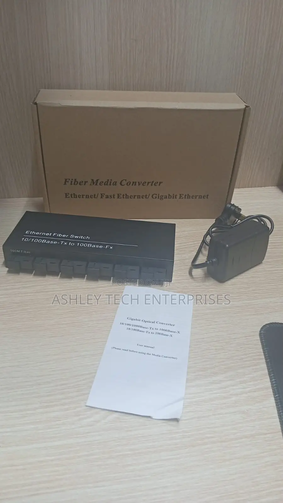 New Ethernet Fiber Switch 6 Port – Gigabit Network Switch