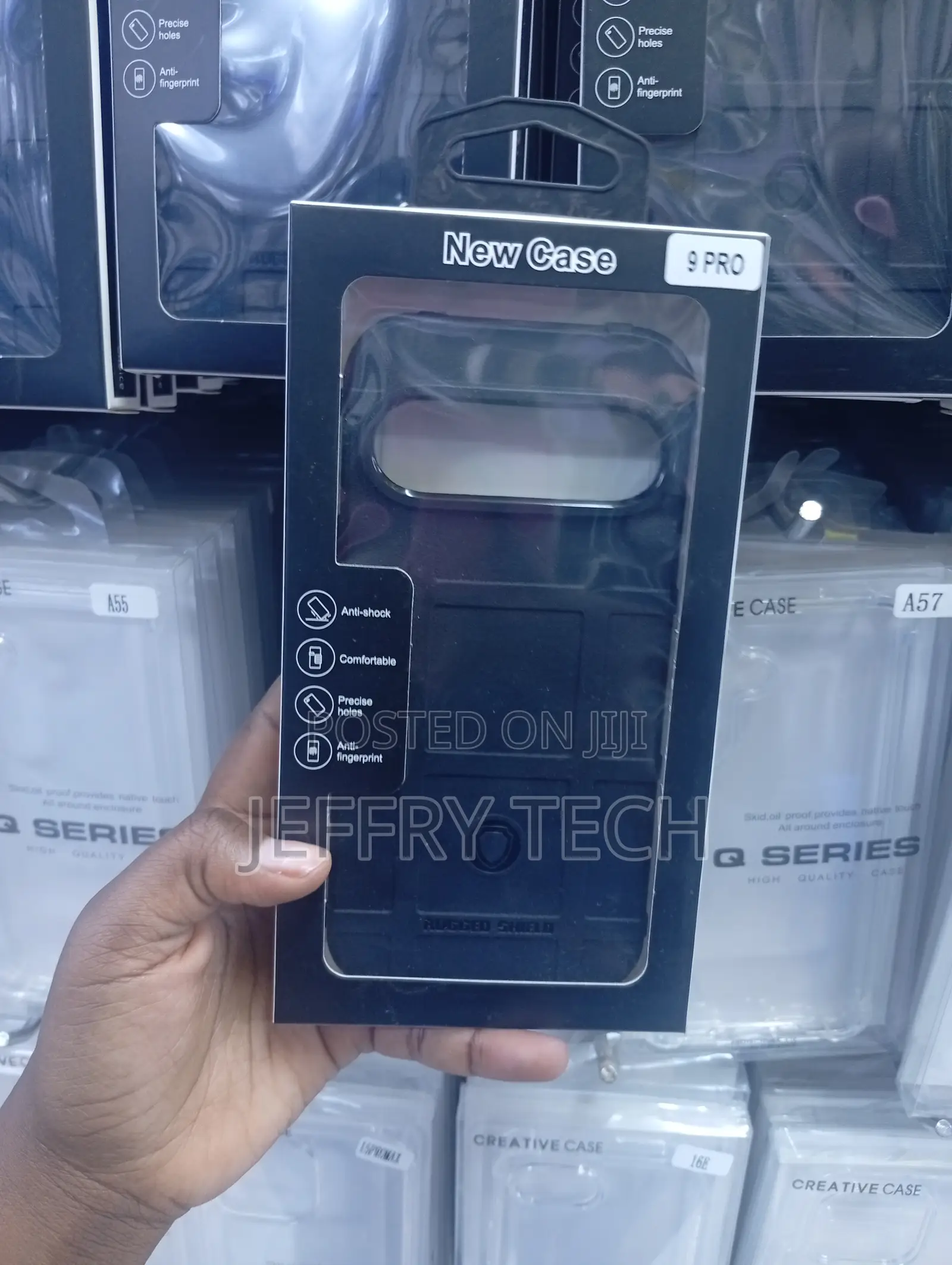 Google Pixel 9 Pro: Anti-Shock Padding Case