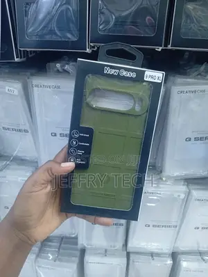 Google Pixel 9 Pro XL Tactile Grip Grid:case-Olive/Army Green.