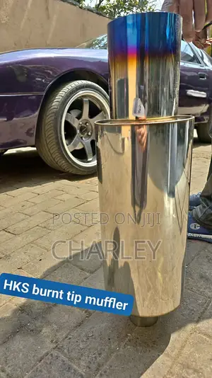4.25'' HKS Exhaust Muffler Burnt Tip