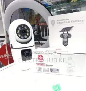 V380Pro WiFi Dual Lens Bulb Camera Indoor Surveillance