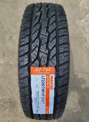 225 /75 R15 Maxxis Tyres Bravo a/T700 All-Terrain Made in Thailand