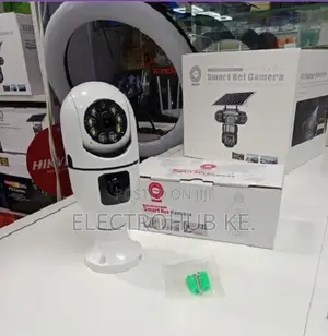 V380Pro Indoor WiFi Bulb Camera Dual Lens Remote Monitoring