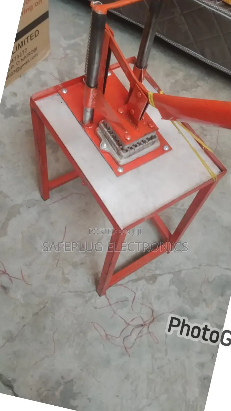 Heavy Duty Commercial Chips Cutter Machine – Jua Kali Tabletop Stand