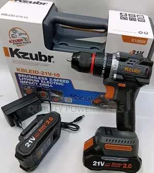 21V Brushless 2-Speed Lithium Electric Impact Drill.