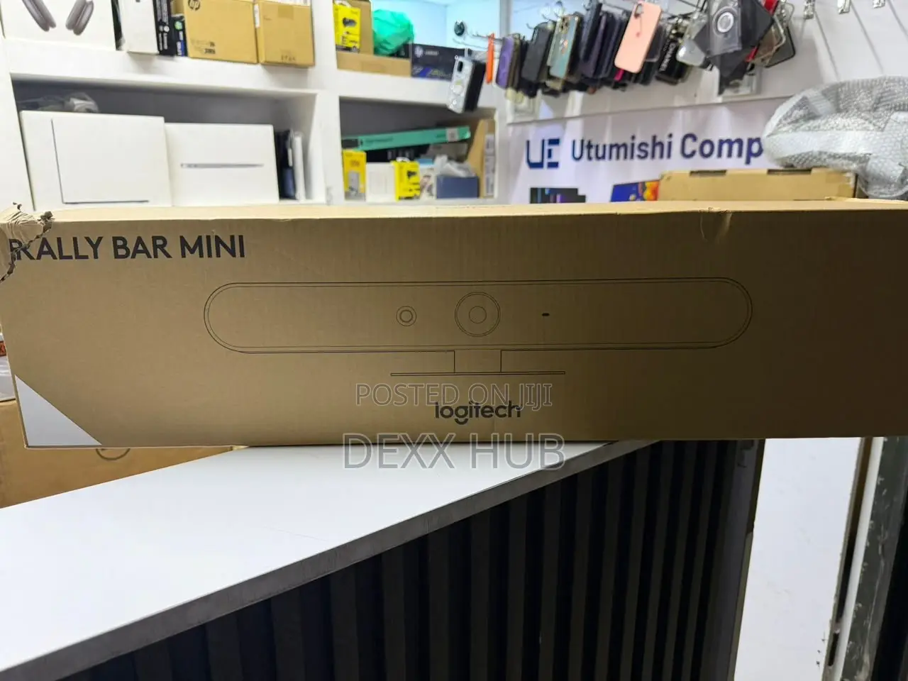 Logitech Rally Bar Mini - OFF-WHITE - USB - PLUGC -