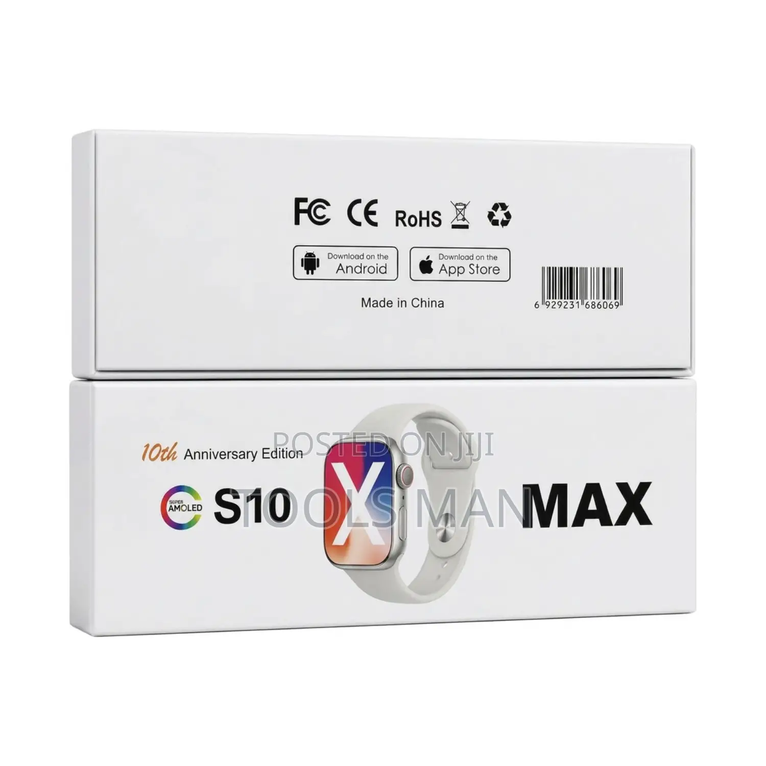 S10 Max Smart Watch 10th Anniversary Edition Super AMOLED Display