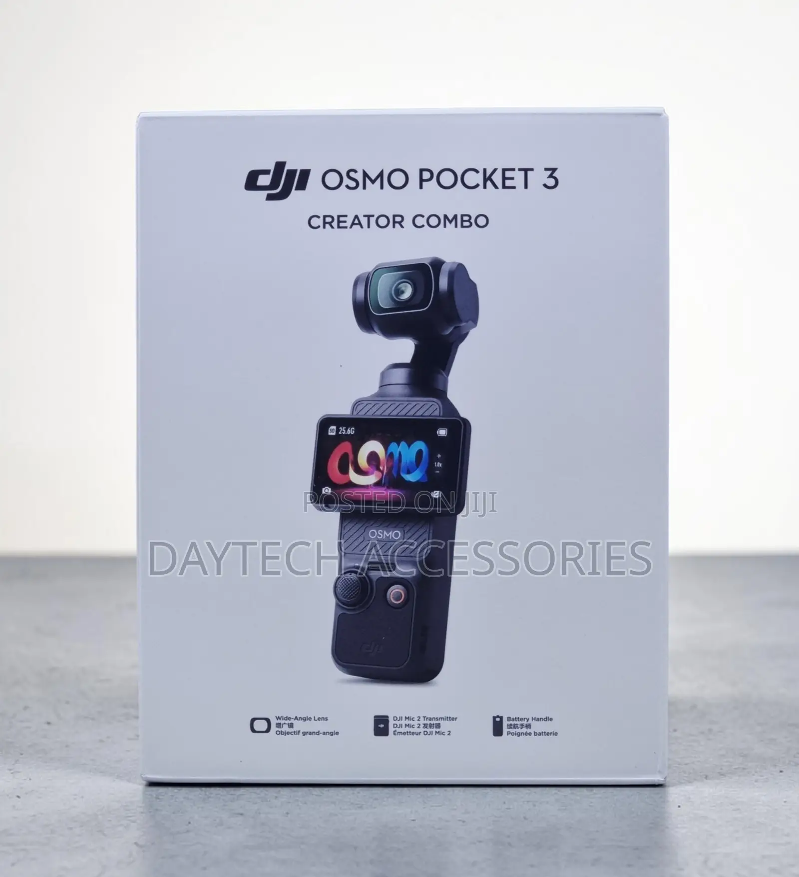 DJI Osmo Pocket 3 Creator Combo a Compact Gimbal Camera Package.