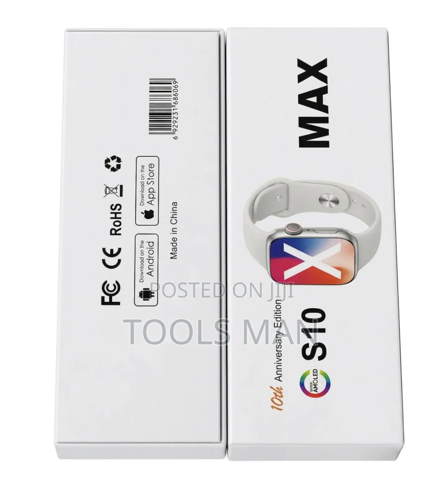 S10 Max Smart Watch 10th Anniversary Edition Super AMOLED Display