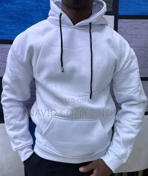 Heavy White Hoodie