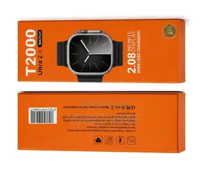 T2000 Ultra 2 Smart Watch 2.08 Infinite Display Wireless Charging