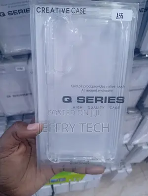 Soft TPU Protective Cover Is Designed for the Samsung Galaxy A55 5G.