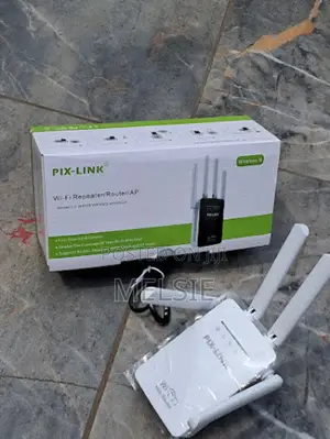 PIX-LINK Wi-Fi Repeater 300Mbps Wireless Range Extender W