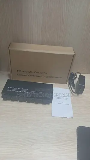 Smart Ethernet Fiber Switch 6 Port – Fiber Media Switch