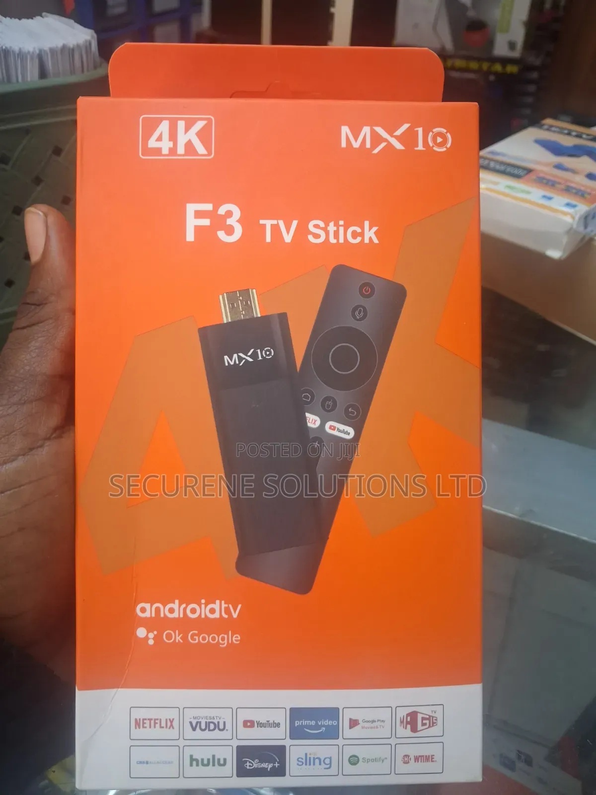 Mx10 F3 Android TV Stick