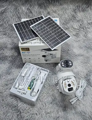 4G PTZ Solar CCTV Dual Lens Camera Solar 4G PTZ Camera 4G