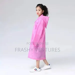 Kids Rain Coats With an Allowance for a Back Pack.