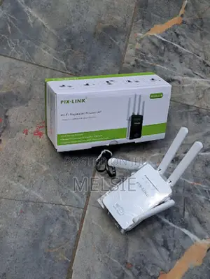 PIX-LINK 2.4GHz Wi-Fi Extender With Ethernet Port