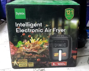 1650watts - Syinix Digital Touch Panel Air Fryer 8 Litres