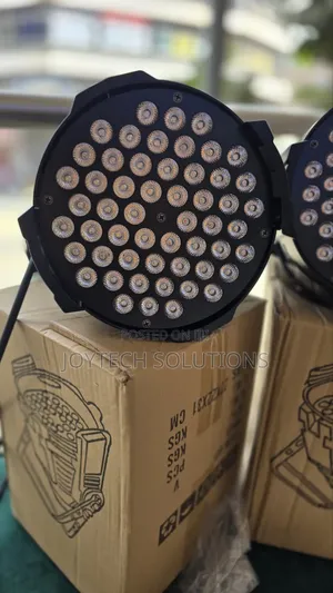 Heavy Duty LED Par Lights for Church Events, Crusades Stage Decor