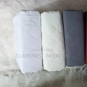Navy Blue, White and Grey Comfortable Waterproof Mattress Protectors