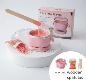 3 in 1 Wax Warmer Kit for Hair Removal Portable Electric Pot