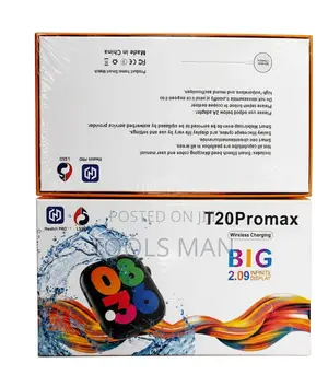 T20 Pro Max Smart Watch 2.09 Infinite Display Wireless Charging