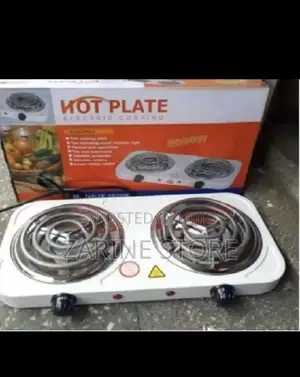 Double Cooking Coil Hot Plate With Heat Regulator