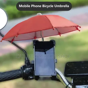 Waterproof Bike Phone Holder With Umbrella Design
