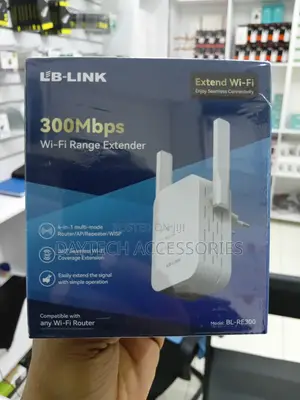 This Is an LB-LINK 300Mbps Wi-Fi Range Extender Model BL-RE300.