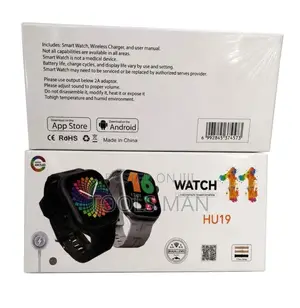HU19 Watch 11 Smart Watch AMOLED Bluetooth Calling