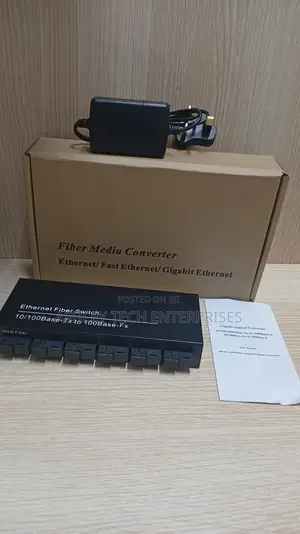 Pro Edition Ethernet Fiber Switch 6 Port – Business Network Switch