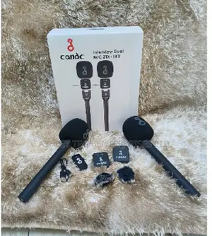 CandC Noise-Cancelling Interview Wireless Microphone