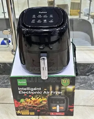 Title: Syinix 8L Digital Air Fryer – 1650W, Touch Display, 7 Preset