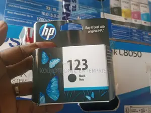 HP Catridges-123 Black Original Ink Cartridge