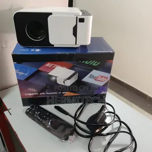 T6 Projectors Resolution WiFi Support Bt Connection HDMI USB Ports