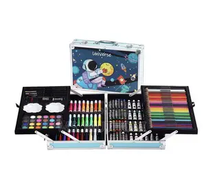 145-Piece "Universe" Art Suitcase Set