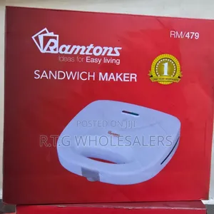 Ramtons 2 Slice Sandwich Toaster RM/114