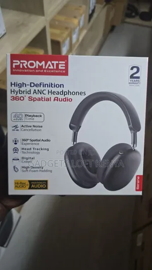 Promate Serene High-Definition Hybrid ANC Headphones