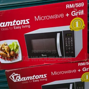 Ramtons 23 Litres Digital Microwave Grill RM/589 Silver