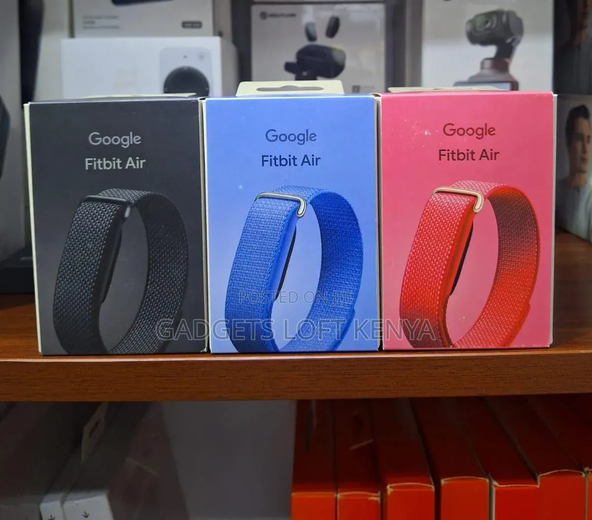 Google Fit Bit Air Fitness Tracker