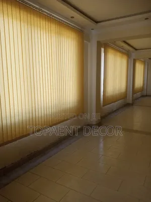 Yellow Colour Office Vertical Blinds