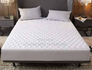 Soft, Silent, Purple and White Waterproof Mattress Protectors