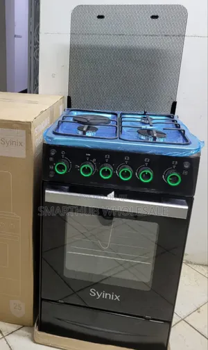 Syinix 50by 50 Standing Cooker With Electric Oven
